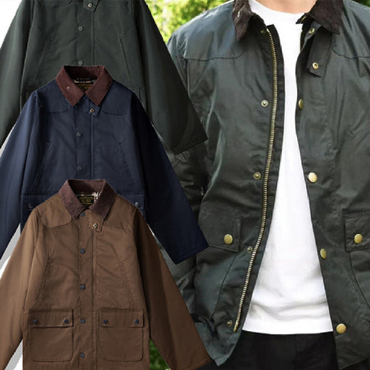 Oil Wax Jacket Quilted Trench Coat Coat