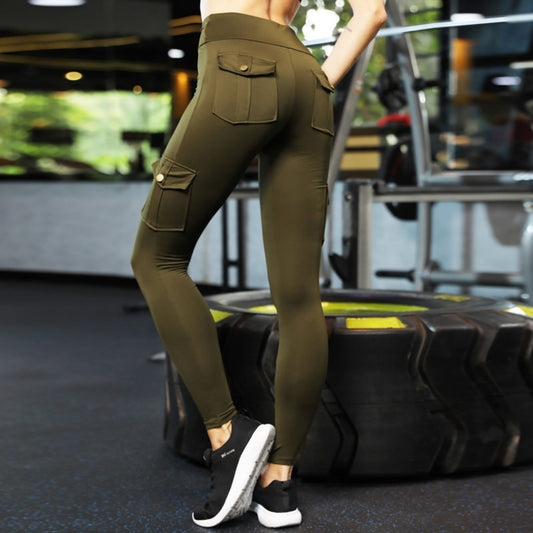 Quick Drying Running Pocket Hip Lifting Pants