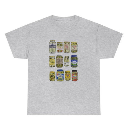 European And American Retro Printed Foreign Trade T-shirt Cute Solid Color