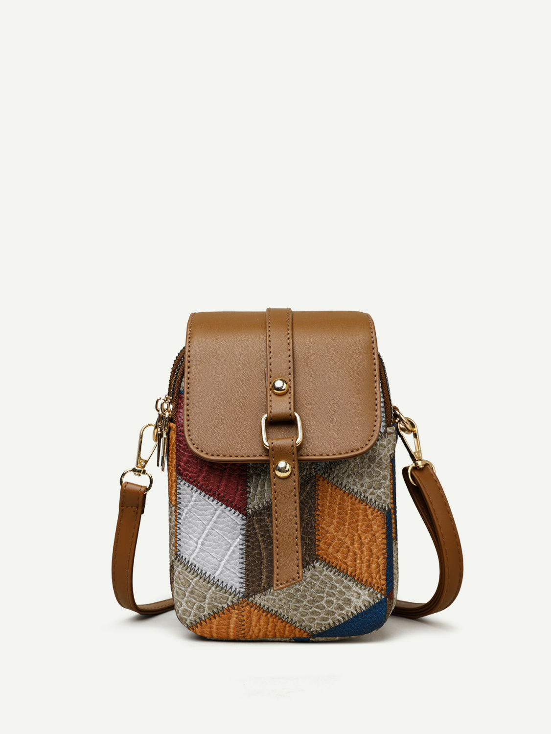 Versatile Generous One-shoulder Crossbody Bag Mini Phone Holder