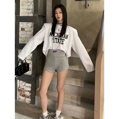 Fashion Casual Versatile Elastic Pants