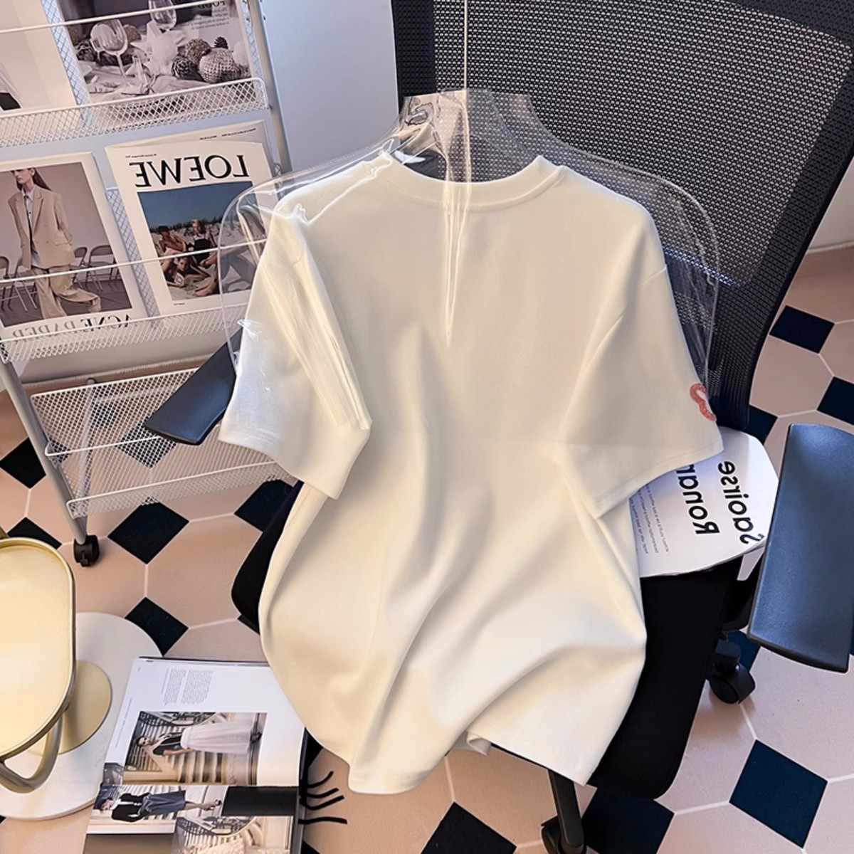 Women's Short-sleeved T-shirt Summer Chic Loose Top